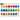 Nuancier Aquarelle 24 godets